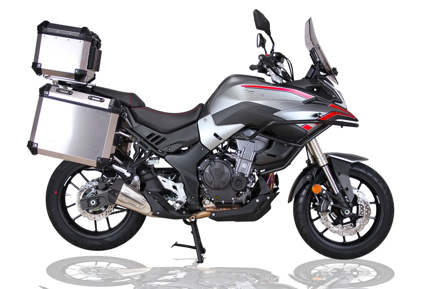 Voge 50 DS Grise avec valise
